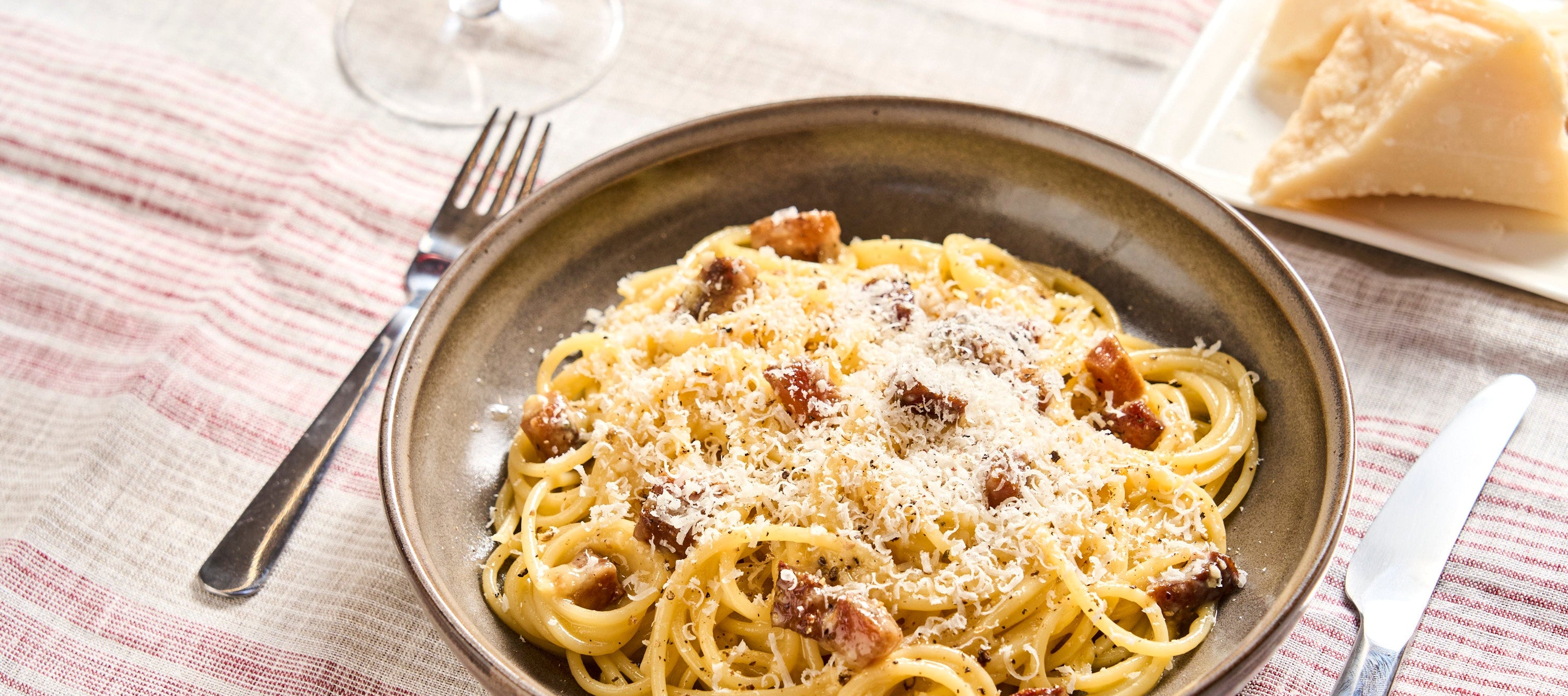 Max's spaghetti alla carbonara