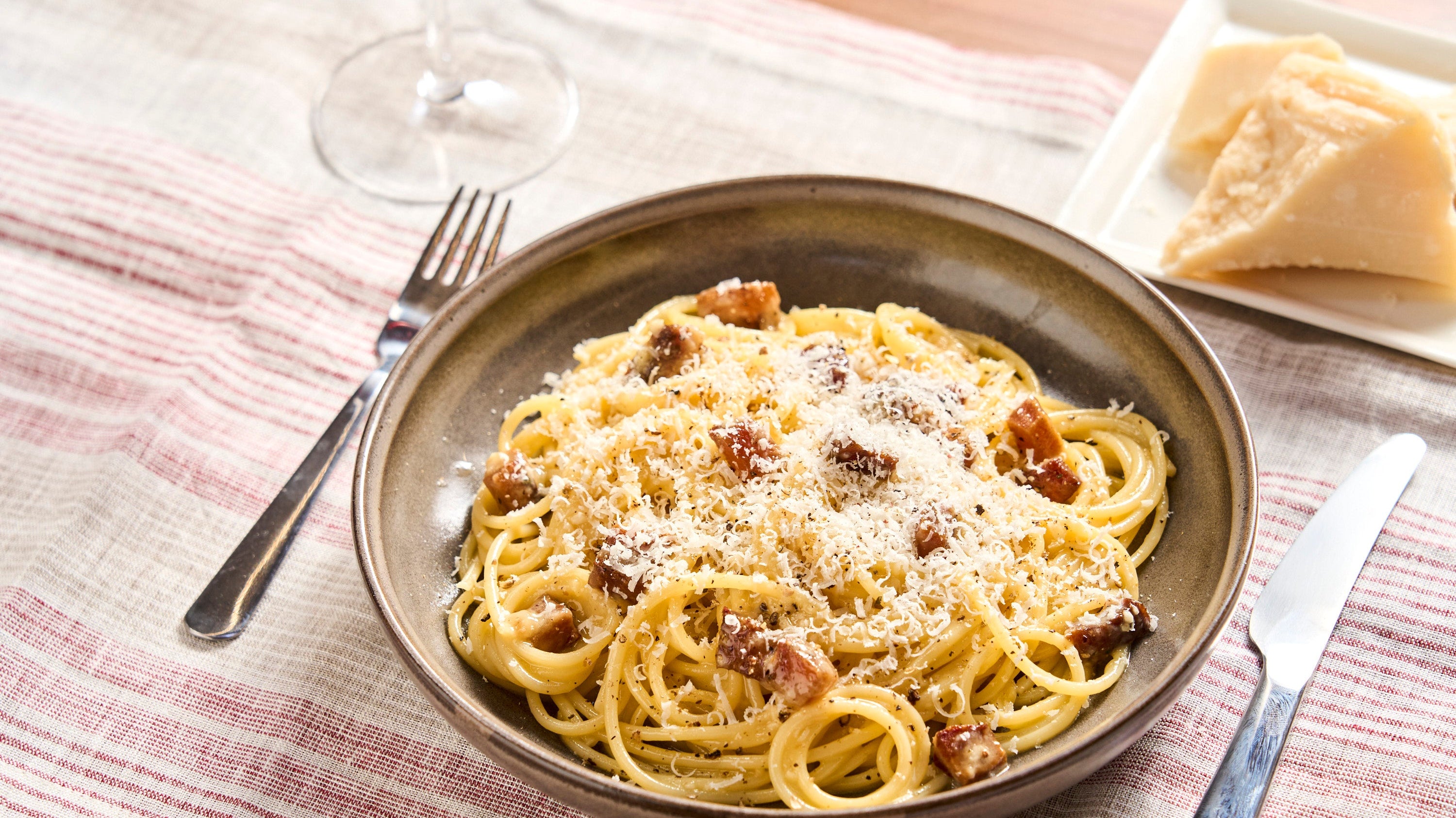 Max's spaghetti alla carbonara